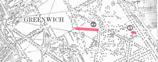 map of Greenwich Park